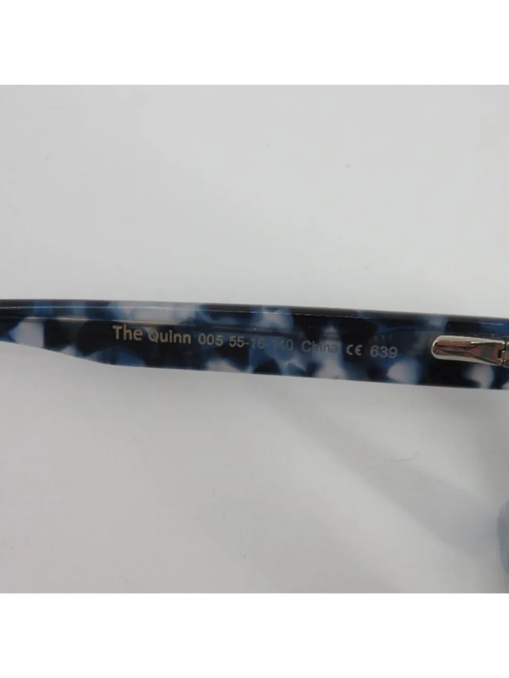 Pair The Quinn Blue Tortoise Eyewear Glasses Frames With Sunglasses Toppers